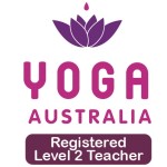 Yoga Australia Registered Level 2 Teacher Logo